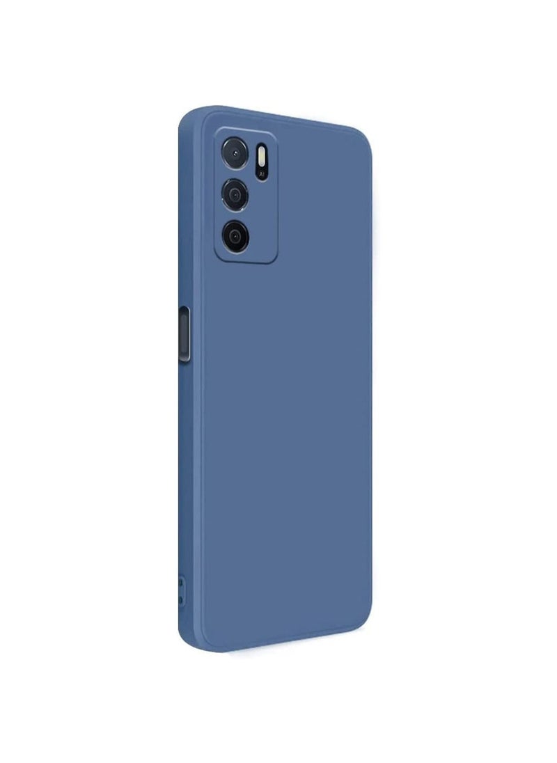 Generic - Camera Protection Flexible Back Case Cover for  Oppo A16 (Blue) - Image 1