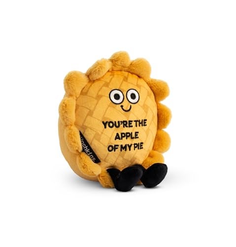 Punchkins Pie Plushie Youre The Apple of My Pie Cute Apple Pie Plush Food Plushie Gift for Kids - Image 1