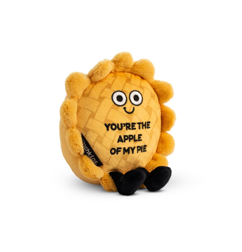 Punchkins Pie Plushie Youre The Apple of My Pie Cute Apple Pie Plush Food Plushie Gift for Kids - Image 3
