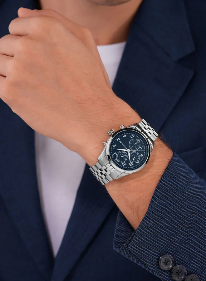 شيروتي 1881 Cerruti 1881 Watch for Men with Navy Blue Dial in 51 MM