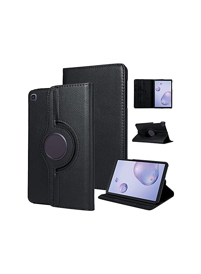 PROMASS For Samsung Galaxy Tab A7 Lite 8.7 T220 T225 Case 360 Rotation Smart Pu Back For Samsung Tab A7 8.7" Tablet (Black) - Image 5