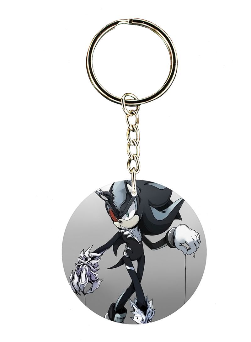Sonic Double Side Printed Keychain