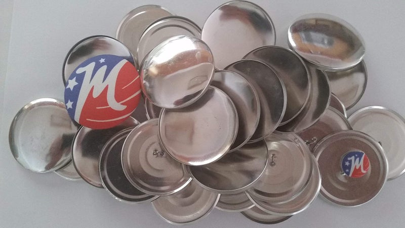 M MAXANT 50 Buttons to Cover - Made in USA - Cover Buttons with Flat Backs Size 75 (1 7/8") - Image 3
