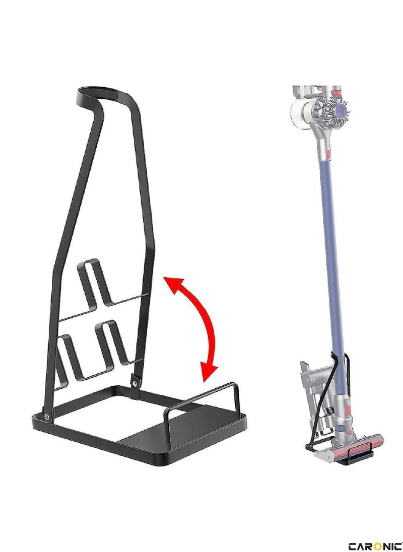 CARONIC Vacuum Cleaner, Floor Stand Mount, Rack Bracket Stable Metal, Storage Bracket Holder,  Black  - Image 4