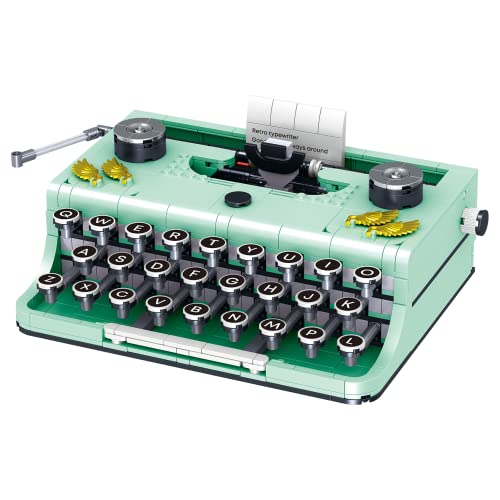 ELAICREE Ideas Retro Typewriter Building Set for Adults 820PCS Classic Retro Series Typewriters Toys Model Best Nostalgic Gift - Image 1
