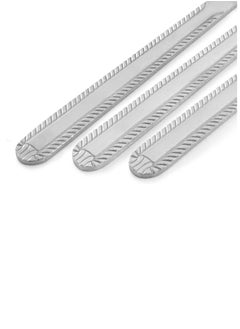 GIBSON Gibson Home Tustin 3 Piece Stainless Steel Dinner Knife Flatware Set in Silver  - Image 3