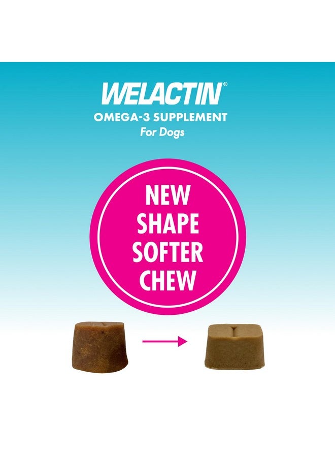 Nutramax Laboratories Nutramax Welactin Daily Omega-3 Supplement For Dogs, Skin & Coat Health Plus Overall Health, 60 Soft Chews  - Image 3