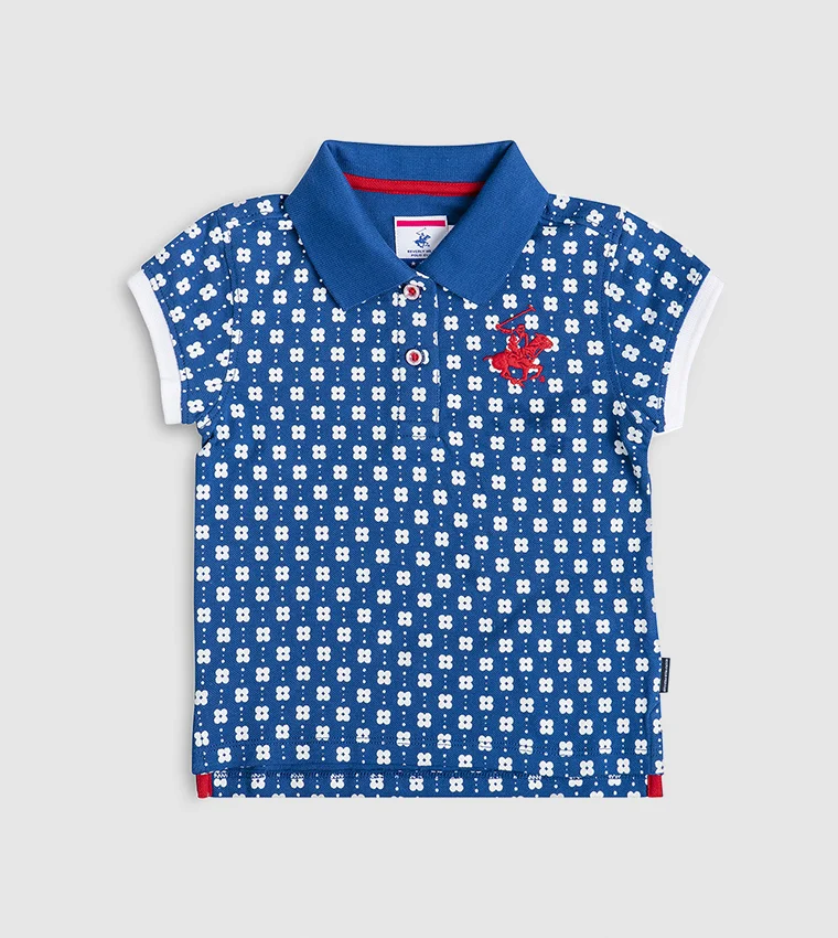 BEVERLY HILLS POLO CLUB Printed Polo T-shirt