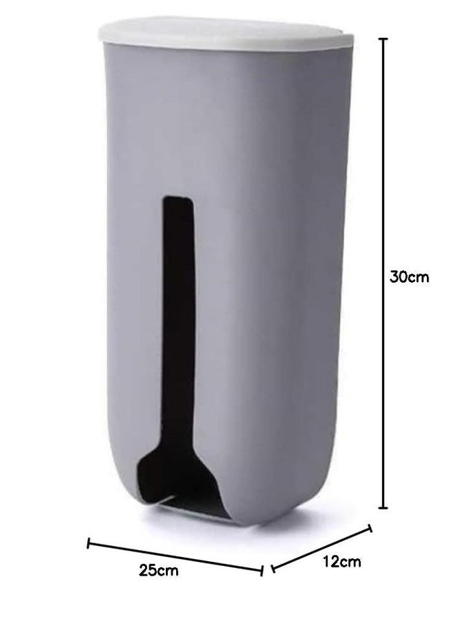 Tachobi Garbage bag storage box holder Free Wall-Mounted- Plastic Kitchen and Household Drawable Trash Bag Dispenser,No-Drill Install Organizer for Kitchen,Bathroom,and Office(PACK OF 1,MULTI) - Image 3