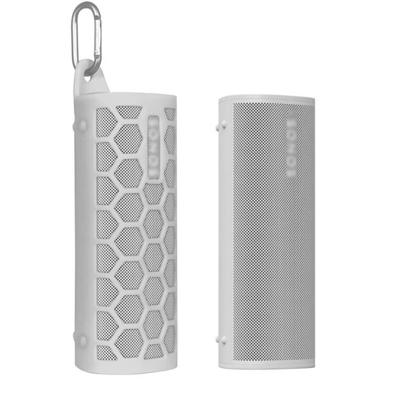 Seracle Zaracle Flexible Carrying Case Protect Pouch Sleeve Protector Cover Travelling Case for Sonos Roam Wireless Bluetooth Speaker (Gray) - Image 3