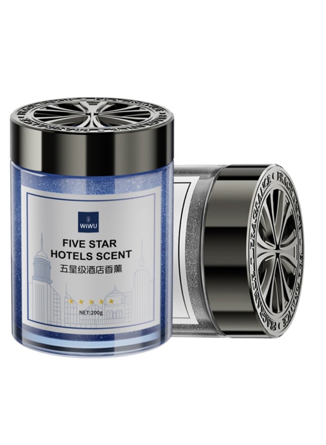 دبليو اي دبليو يو معطر سيارة WiWU Premium Star صلب برائحة فنادق خمس نجوم لون أزرق طويل الأمد - Image 2