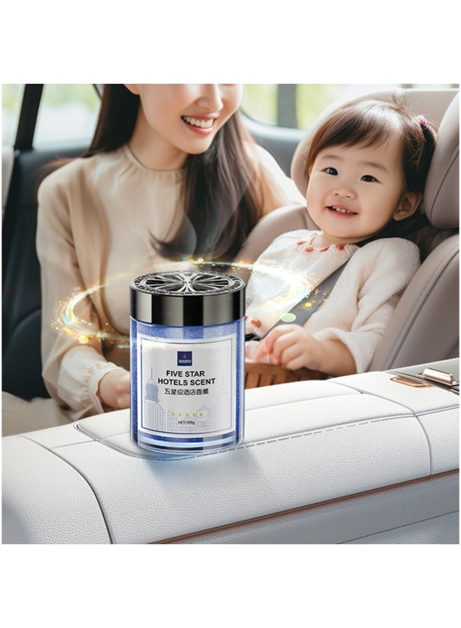 دبليو اي دبليو يو معطر سيارة WiWU Premium Star صلب برائحة فنادق خمس نجوم لون أزرق طويل الأمد - Image 1