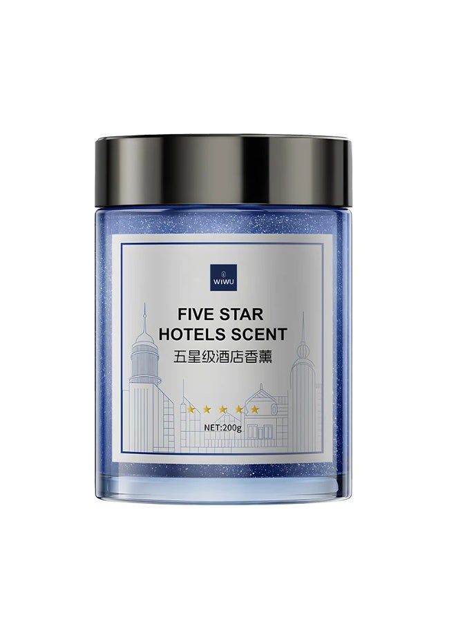 دبليو اي دبليو يو معطر سيارة WiWU Premium Star صلب برائحة فنادق خمس نجوم لون أزرق طويل الأمد - Image 4