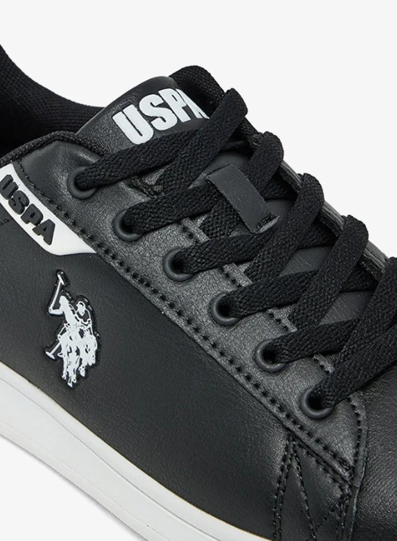 U.S. Polo Assn.  U.S. Polo Assn Costa GLB 5PR Women’s Sneakers – Black, Lace-Up Casual Shoes for Women | Best Price UAE