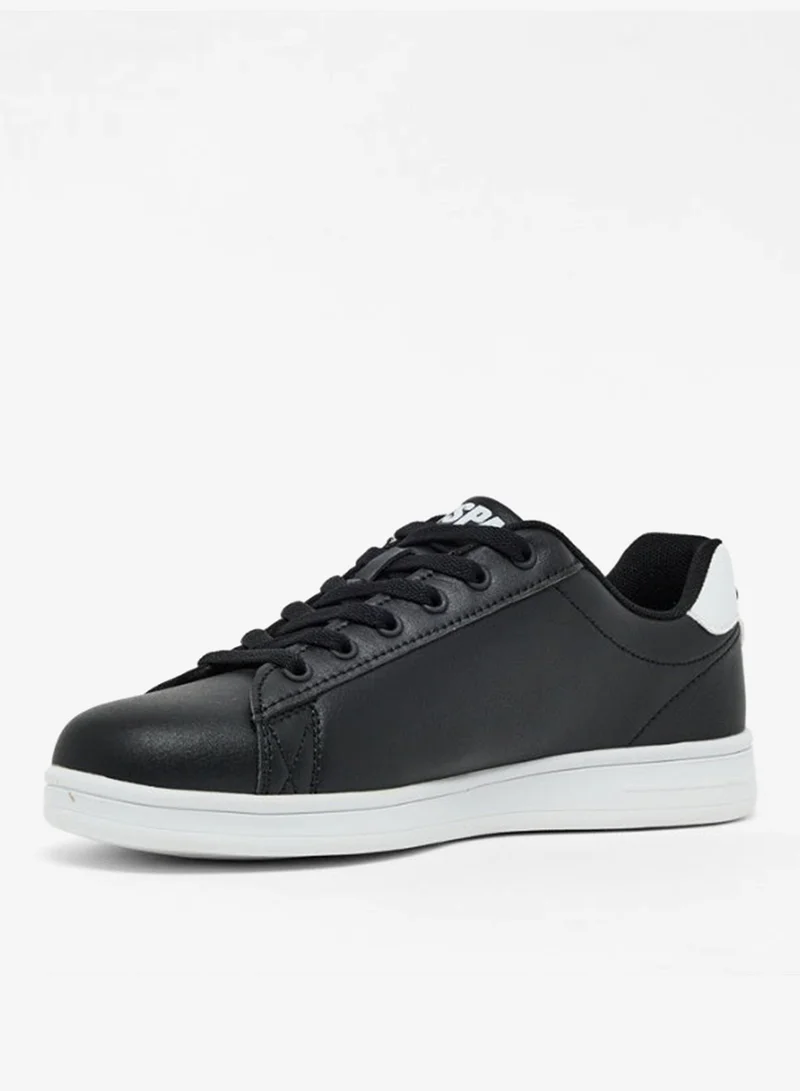 يو اس بولو اسن U.S. Polo Assn Costa GLB 5PR Women’s Sneakers – Black, Lace-Up Casual Shoes
