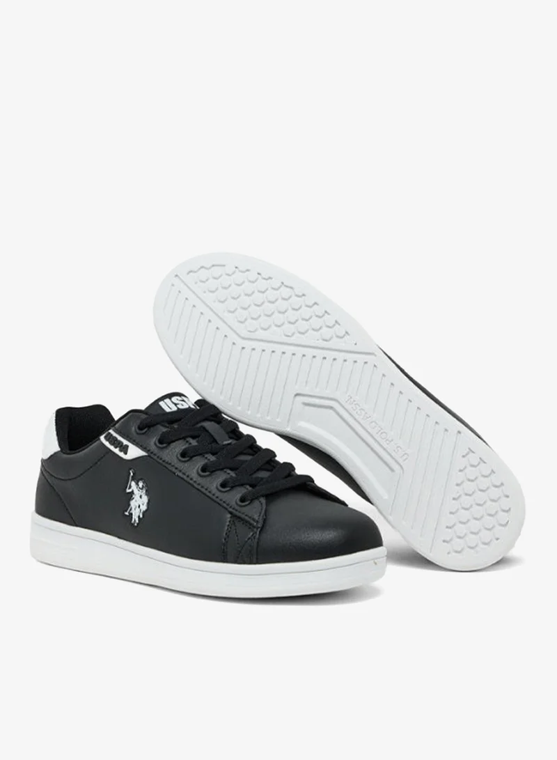 U.S. Polo Assn.  U.S. Polo Assn Costa GLB 5PR Women’s Sneakers – Black, Lace-Up Casual Shoes for Women | Best Price UAE