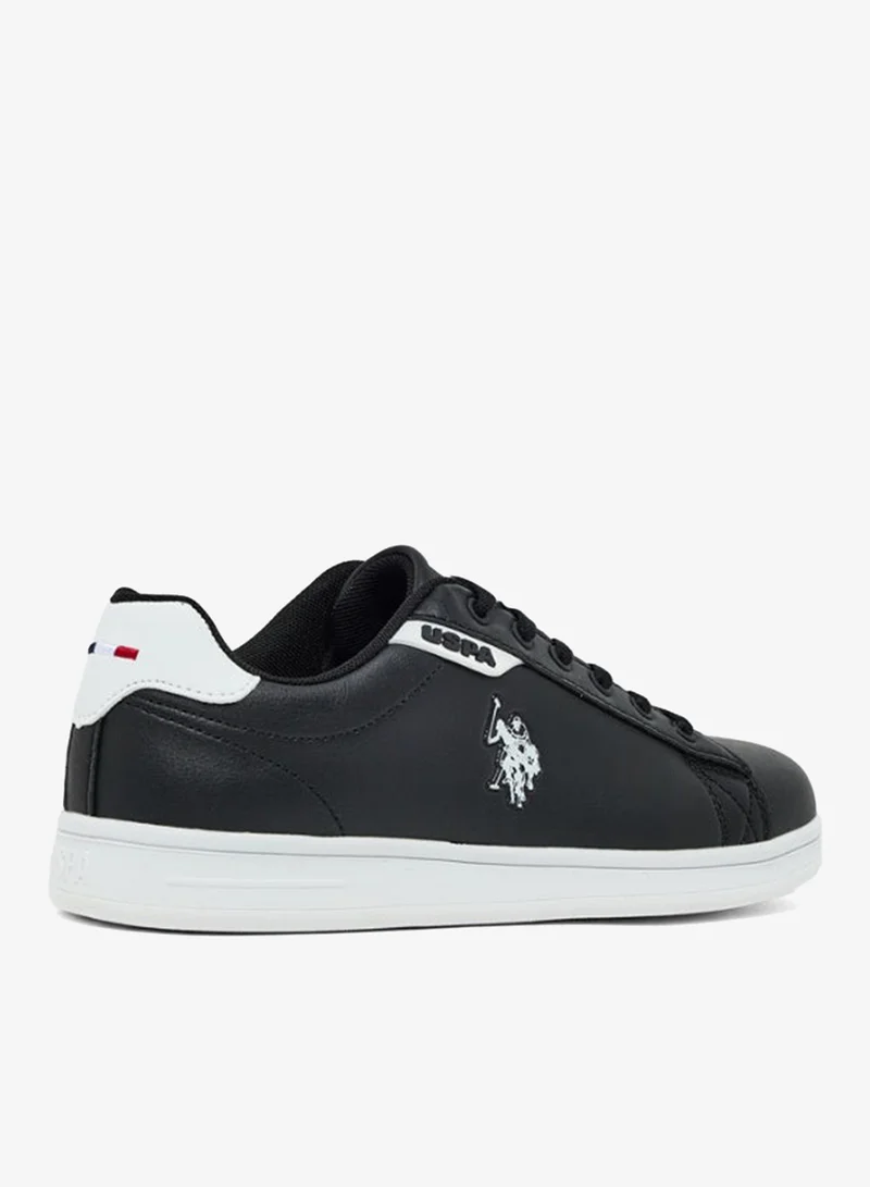 U.S. Polo Assn.  U.S. Polo Assn Costa GLB 5PR Women’s Sneakers – Black, Lace-Up Casual Shoes for Women | Best Price UAE