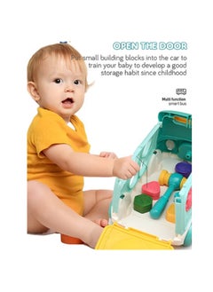 Generic Pounding Toys for Toddlers Educational Toy Pull Along Bus Gopher Toy for Boys Girls Birthday Gift  - Image 4