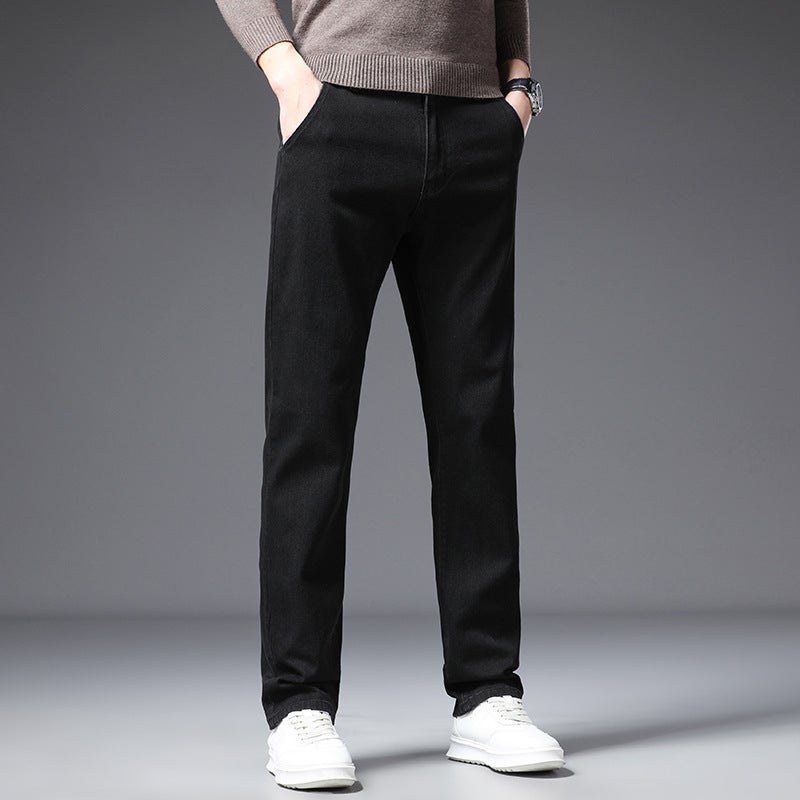 Unisex Classic Denim Jeans Loose Fit Daily Outdoor Wear - Image 2