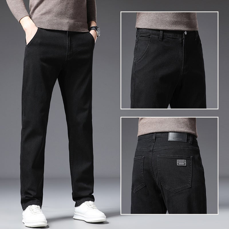 Unisex Classic Denim Jeans Loose Fit Daily Outdoor Wear - Image 5