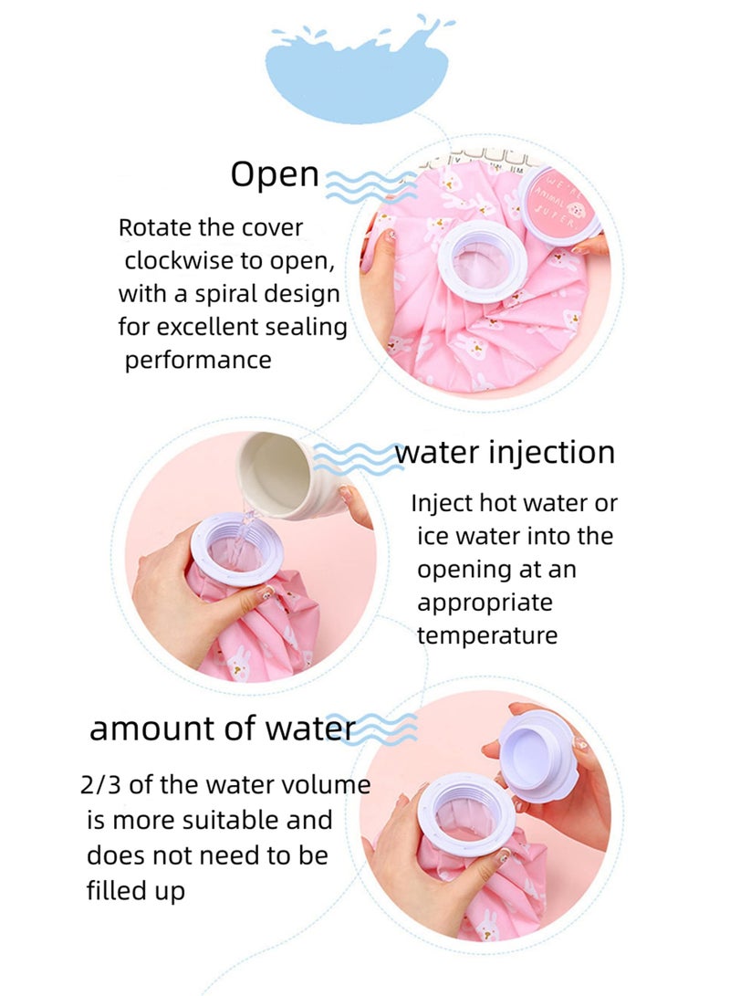 general Hot and Cold Reusable Ice Bag for Sport Injuries Ice Pack for Injuries, Hot  Cold Therapy, Teeth Pain Cold Pack, Headaches Cold Ice Bag Hot Cold Therapy for Head Shoulder Back Knee 2PCS - Image 3