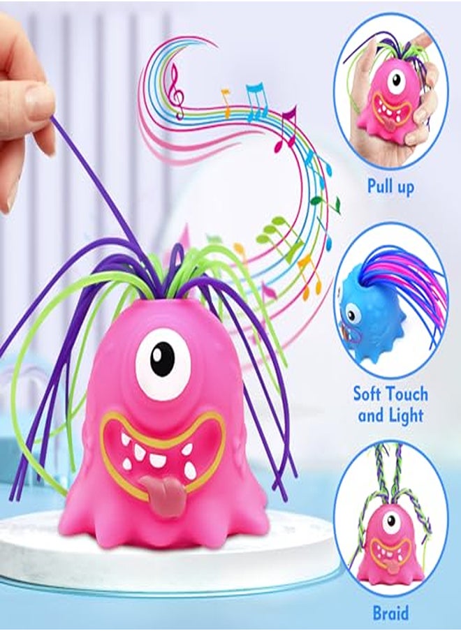 Generic 2-Piece Screaming Monster Fidget Toys – Hair-Pulling Sensory Toy  - Image 2