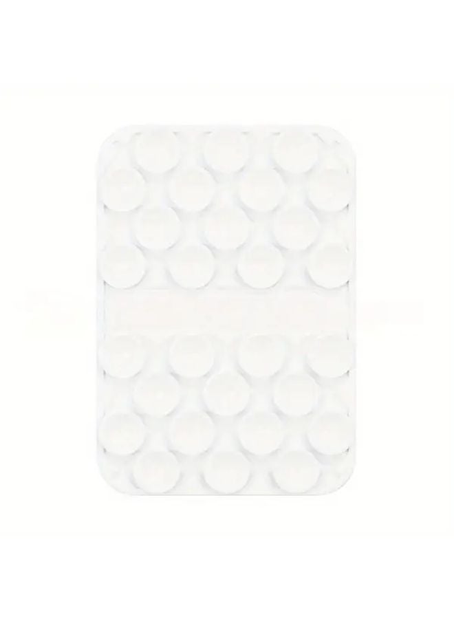 Rose Red Double Sided Silicone Suction Cup Phone Holder Hands Free Grip for Smartphones Tablets - Image 4