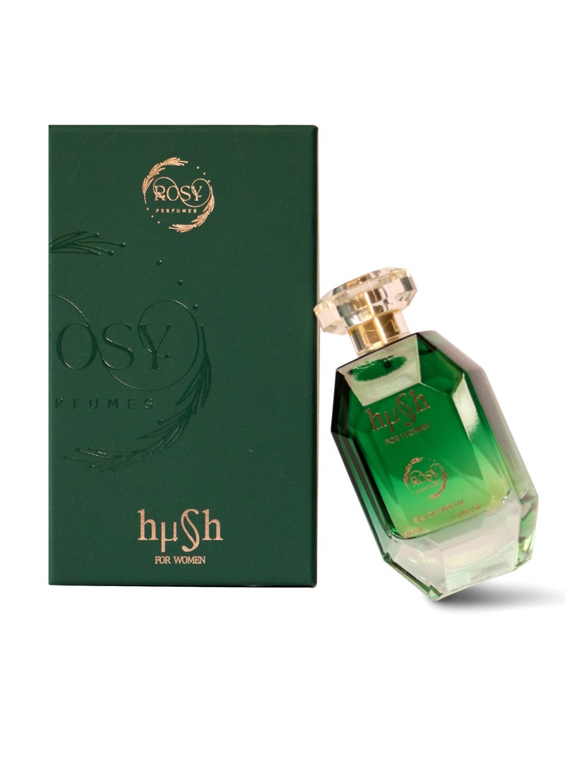 عطور روزي - عطر HUSH النسائي جميل وحديث وعطر الأزهار عطر طويل الأمد للنساء هدية عيد الحب المثالية لها (100 مل) - Image 1