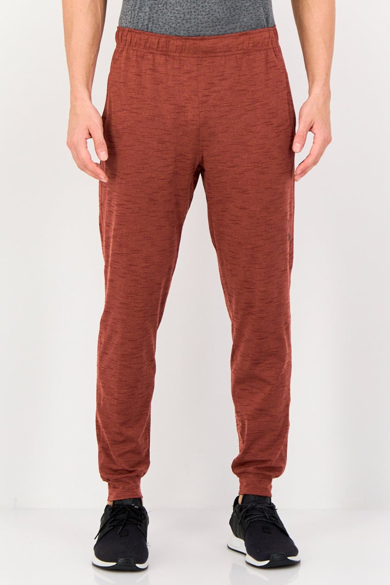 Nike سروال رياضي للرجال، بني، مناسب للتدريب - Image 1