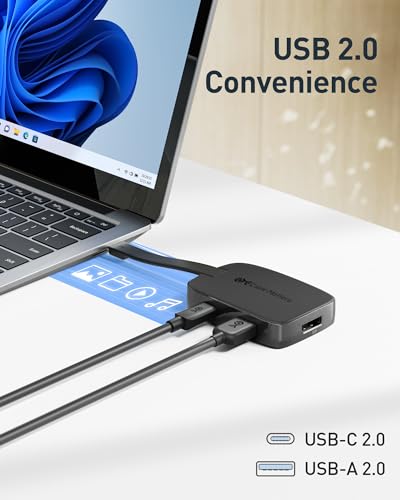 Cable Matters 4K@240Hz USB C Hub DisplayPort 1.4 with 100W Charging, Support 8K@60Hz, HDR(Foldable USB C to DisplayPort Hub) Compatible with Thunderbolt 4, MacBook, XPS, iPad Pro, iPhone 16/15 Pro - Image 5