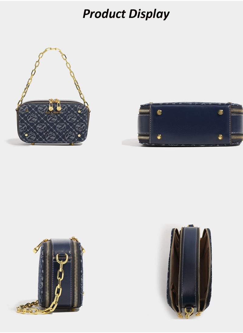 BLLE ROWN New Arrival Women's Luxury Handbags 2pcs Bag Set With Coin Purse Free Elegant Ladies Crossbody Bag Shoulder Bag Gifts For Women  - Image 3