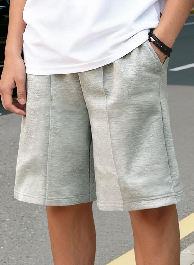 Take Two Boys Grey Shorts With Side Pocket - Image 4