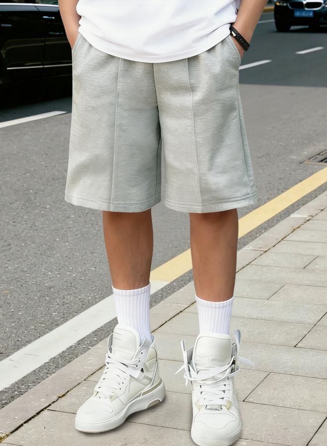 Take Two Boys Grey Shorts With Side Pocket - Image 3
