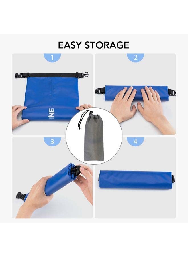 NIBEMINENT PVC Waterproof Roll Top Dry Bag 10Liters - Image 3