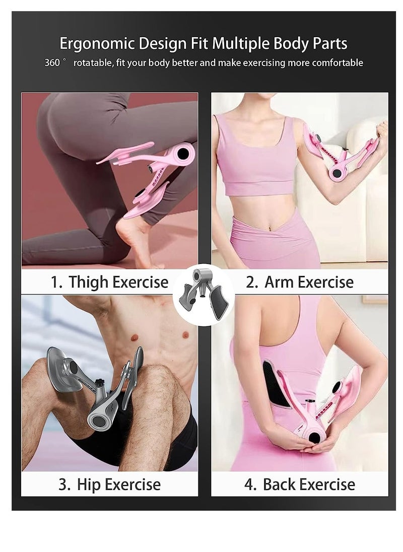 SYOSI - Thigh Master Adjustable Strength Thigh Exerciser Inner Thigh Exercise Equipmen Kegel Exercise Products for Women Pelvic Floor Muscle Trainer - Image 1