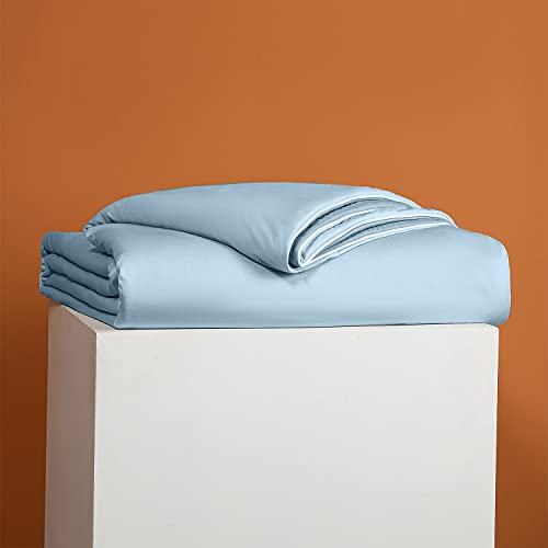 LLanCL Cooling Blankets for Hot Sleepers - Cool Like Ice Cream Lightweight Blanket for Summer with Double Side Cold, Cooling Comforter, Quilt, Fabric for Bed (Queen Size 79" x 91" Blue & Grey) - Image 5