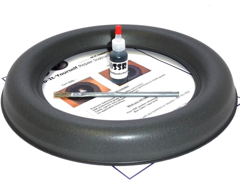 Springfield Foam Surround Edge Repair Kit - 1 Speaker Kit - Compatible with All JL Audio 12W7 Subwoofers - Image 1