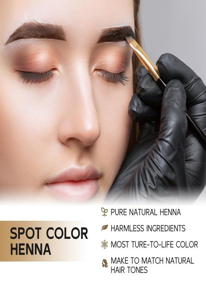 Simpout (Upgrade) Simpout Henna Hair Kit - 6 grams, Spot Color Henna Hair Kit with Developer, 100% Natural Root Touch Up, Professional Salon & Home DIY Kit, Easy to Use (Dark Brown) - Image 4