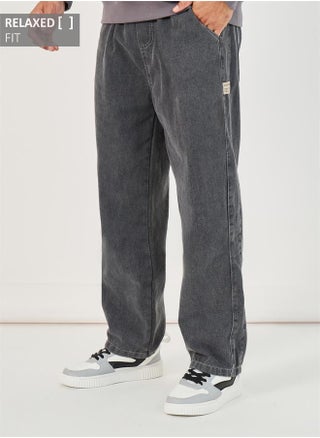 Cotton Stretch Relaxed Fit Jeans with Drawcord Detail - pzsku/ZF4946D594DEEE3E786DFZ/45/1741263379/629602a1-ee67-4b74-90ba-15ea943d1bc8