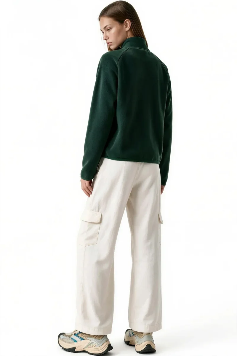 Busem BUSEM Women's Zipper Cardigan