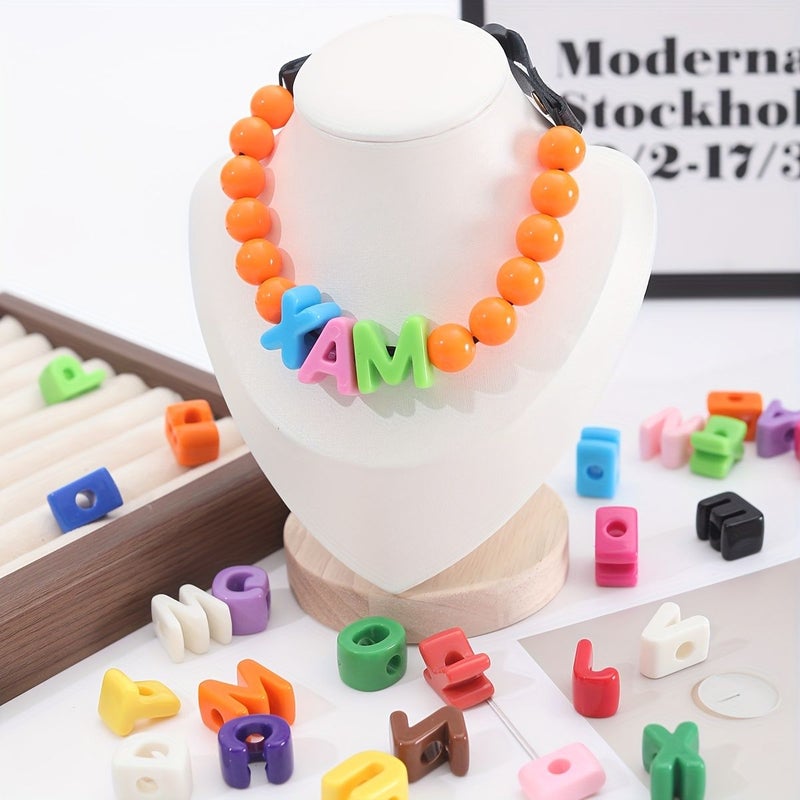 1pc High Elastic Anti Choking Pet Collar Purple Large Personalized Acrylic Dog Tag Necklace Engravable Date Customization For Small Medium And Large Dogs Pet Safety First Choice Customization Limited To English Letters Arabic Numerals - Image 3