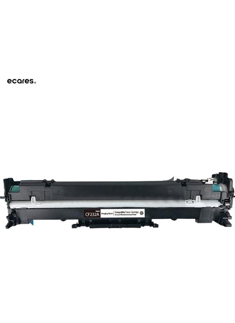 ECARES - ECARES® Compatible 32A Drum Unit CF232A Replacement for HP Laserjet Pro M118 DW M203dw 203dn MFP M140 M148 DW M149 227sdn Ultra M206dn M230sdn M230fdw (Black) - Image 1