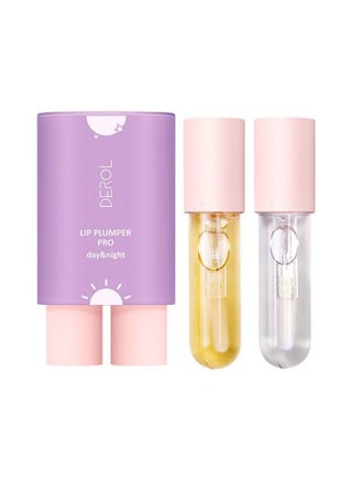 Lip Plumper Set 2PCS Day and Night Maximizer Hydrating Lip Care Maximizer Volume Balm Extreme Buxom Plant Lip Essence Oil Treatment Serum for Dry Cracked Lips Hydrating Plumping Gloss Kit - pzsku/ZF494896850D162539E6DZ/45/_/1693387235/021629ea-72a8-4b35-91df-4bc170a5b30e