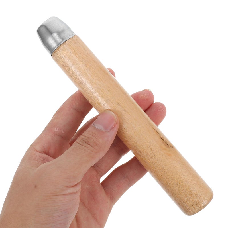 Replacement Solid Wood Tool Handles with 8mm Hole Diameter for Woodworking and Garden Tools - Image 5