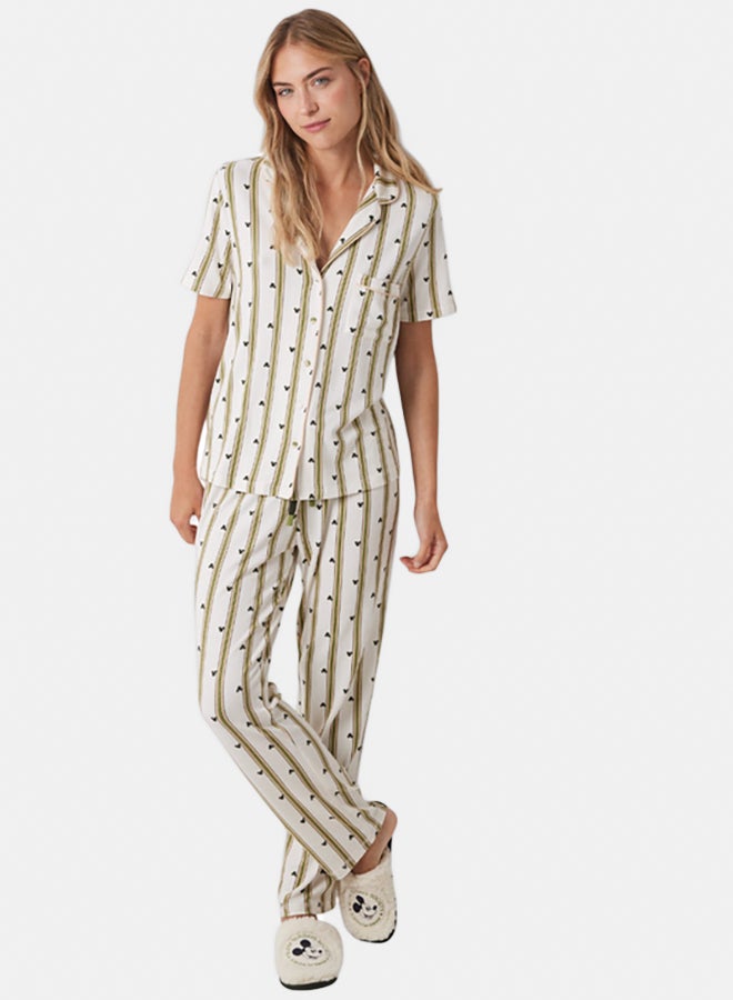 women'secret Striped Shirt Pyjamas  - Image 1