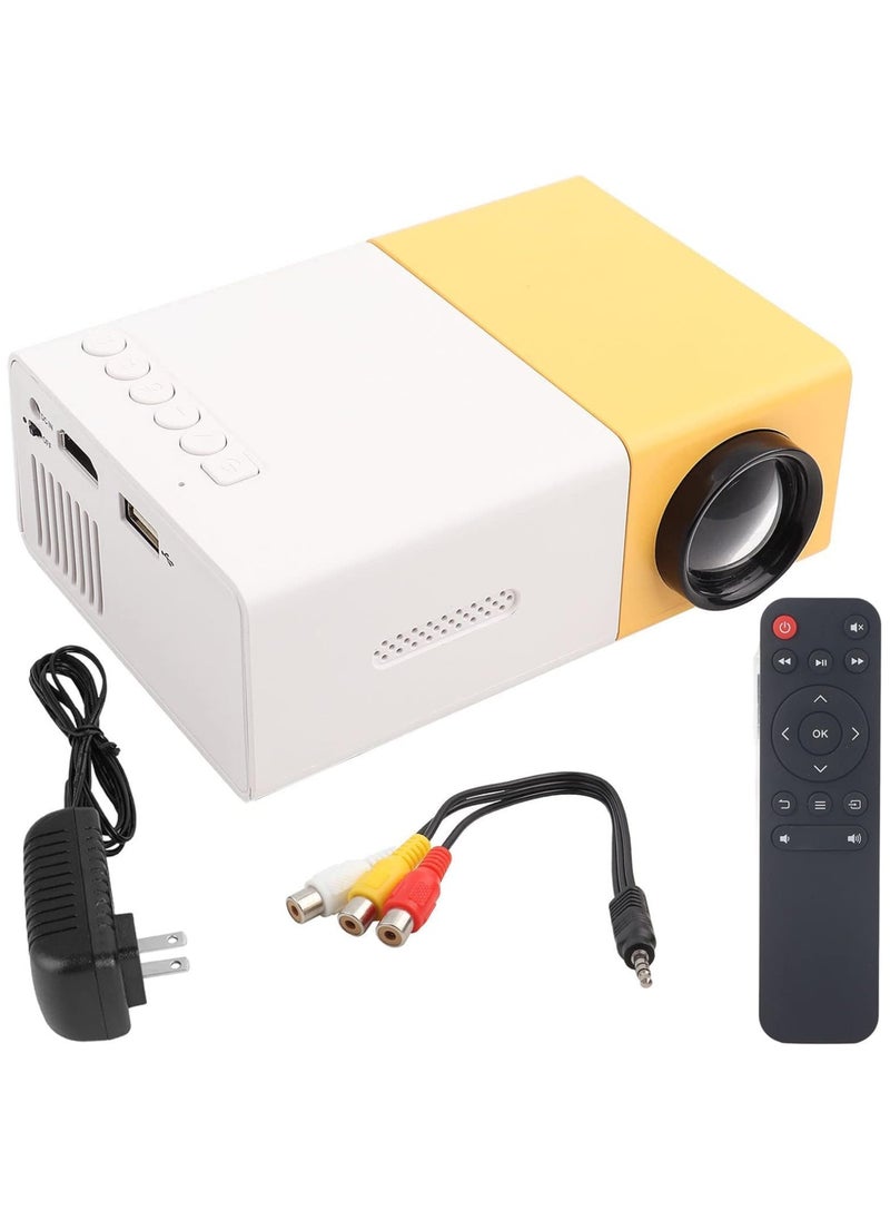 ماركة غير محددة جهاز عرض صغير، جهاز عرض LED محمول بدقة 1080 بكسل، مسرح سينمائي منزلي، أجهزة عرض أفلام داخلية/خارجية، كمبيوتر محمول/كمبيوتر شخصي/هاتف ذكي  - Image 1
