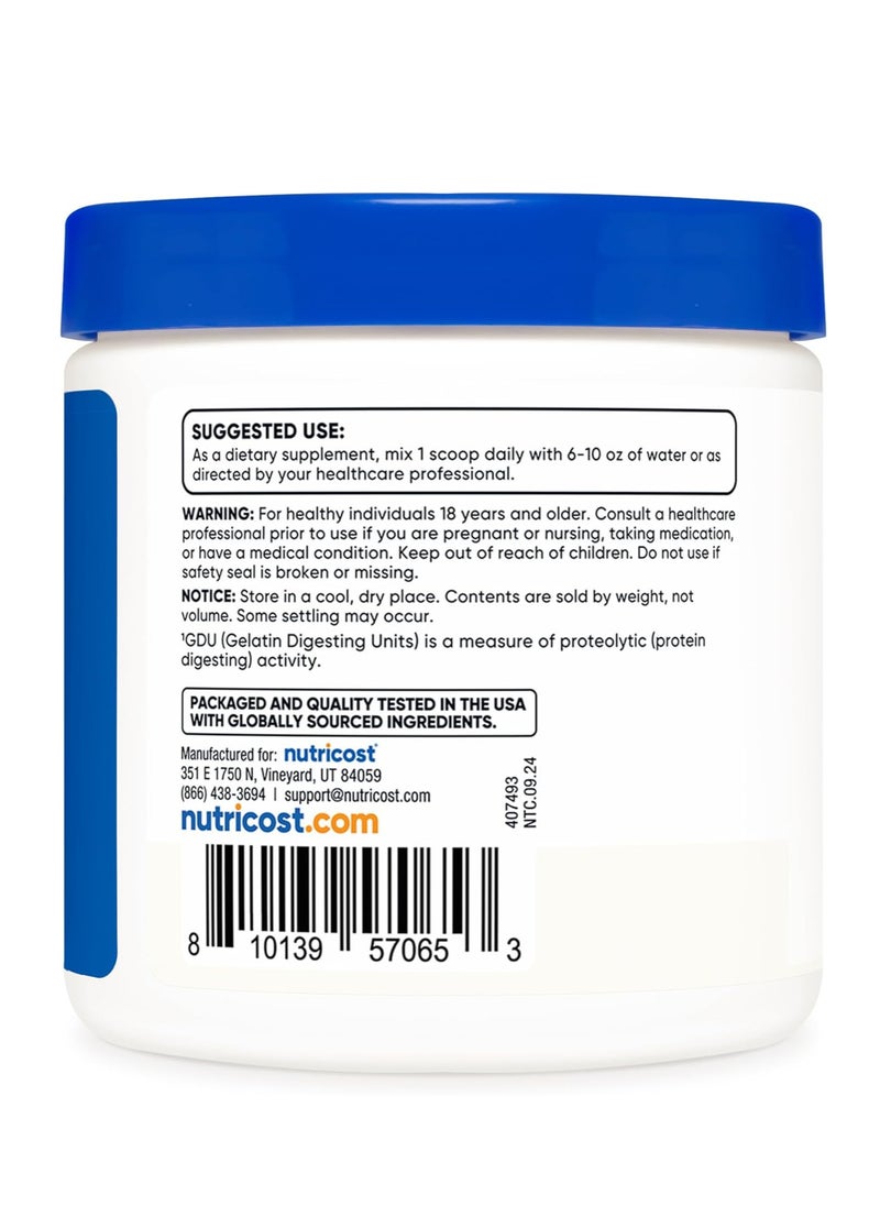 Nutricost - Bromelain Powder 4 OZ - Non-GMO, Vegetarian, Gluten Fre - Image 1
