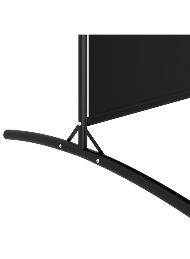 فيداكسل مقسم غرفة 2-ألواح أسود 175×180 سم قماش 350261 - Image 5