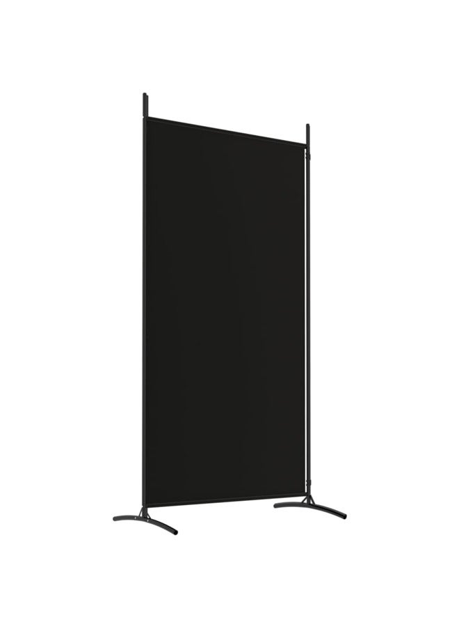 فيداكسل مقسم غرفة 2-ألواح أسود 175×180 سم قماش 350261 - Image 4