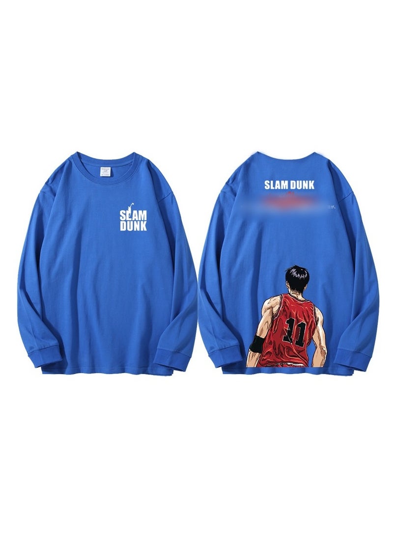 KUYING New Anime Slam Dunk Long Sleeve T-shirt  - Image 1